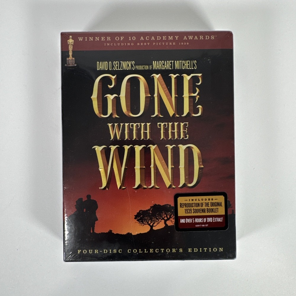 Gone With the Wind (DVD, 1939,‎ 4-Disc Collectors Edition) NEW / SEALED